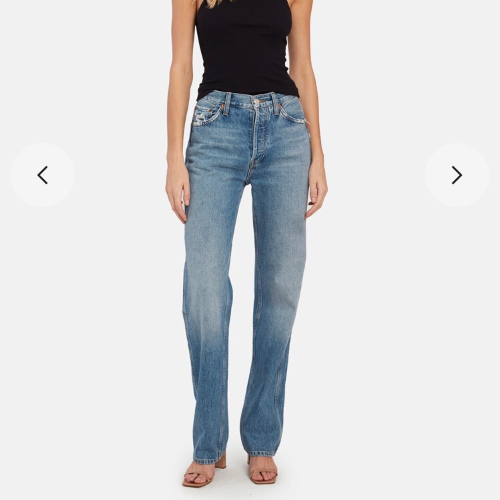 Re/ Done 90s High Rise loose Jeans